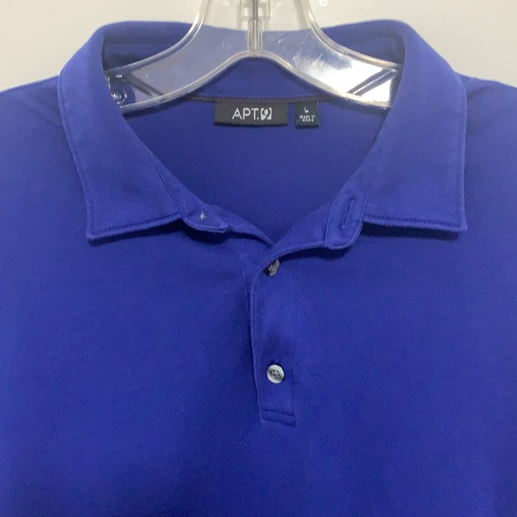 Men’s Blue Polo Shirt - Picture 5 of 8
